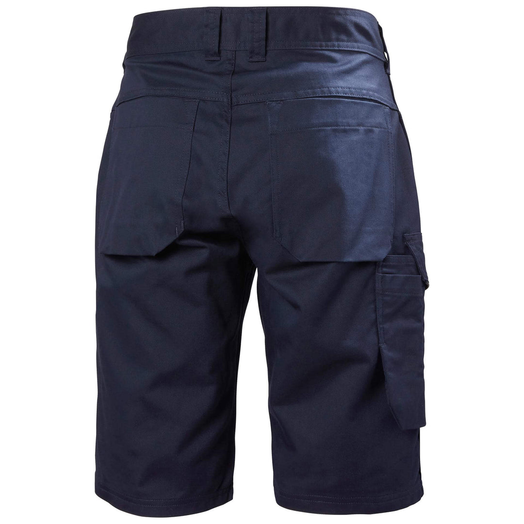 Helly Hansen Manchester Service Stretch Shorts Navy 2 Rear #colour_navy