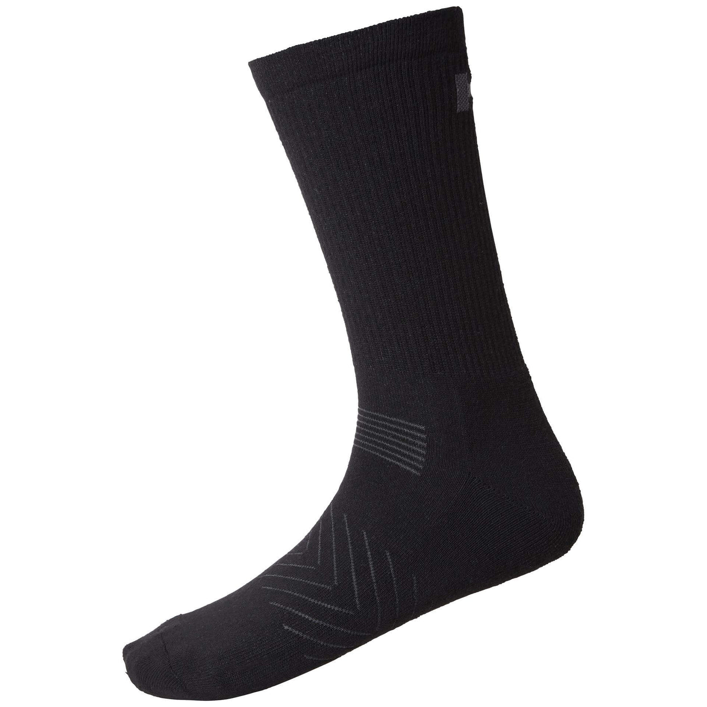 Helly Hansen Manchester Socks 3-Pack Black Front#colour_black