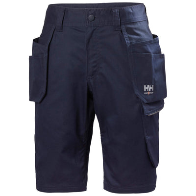 Helly Hansen Manchester Stretch Construction Shorts Navy 1 Front #colour_navy