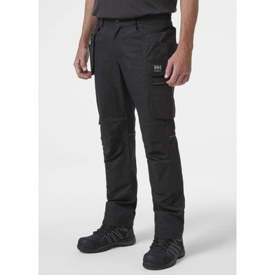 Helly Hansen Manchester Stretch Construction Trousers Black 3 On Body 1#colour_black
