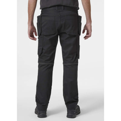 Helly Hansen Manchester Stretch Construction Trousers Black 4 On Body 2#colour_black