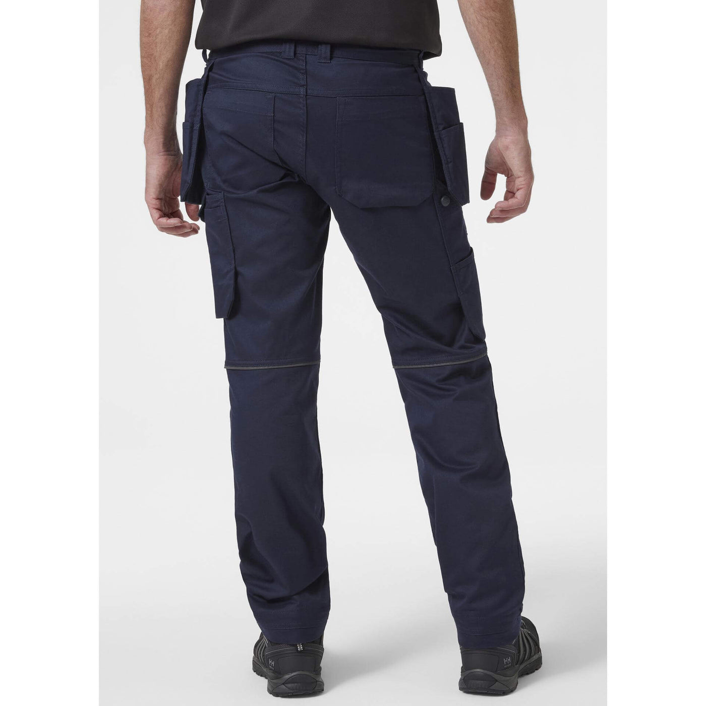 Helly Hansen Manchester Stretch Construction Trousers Navy 4 On Body 2#colour_navy