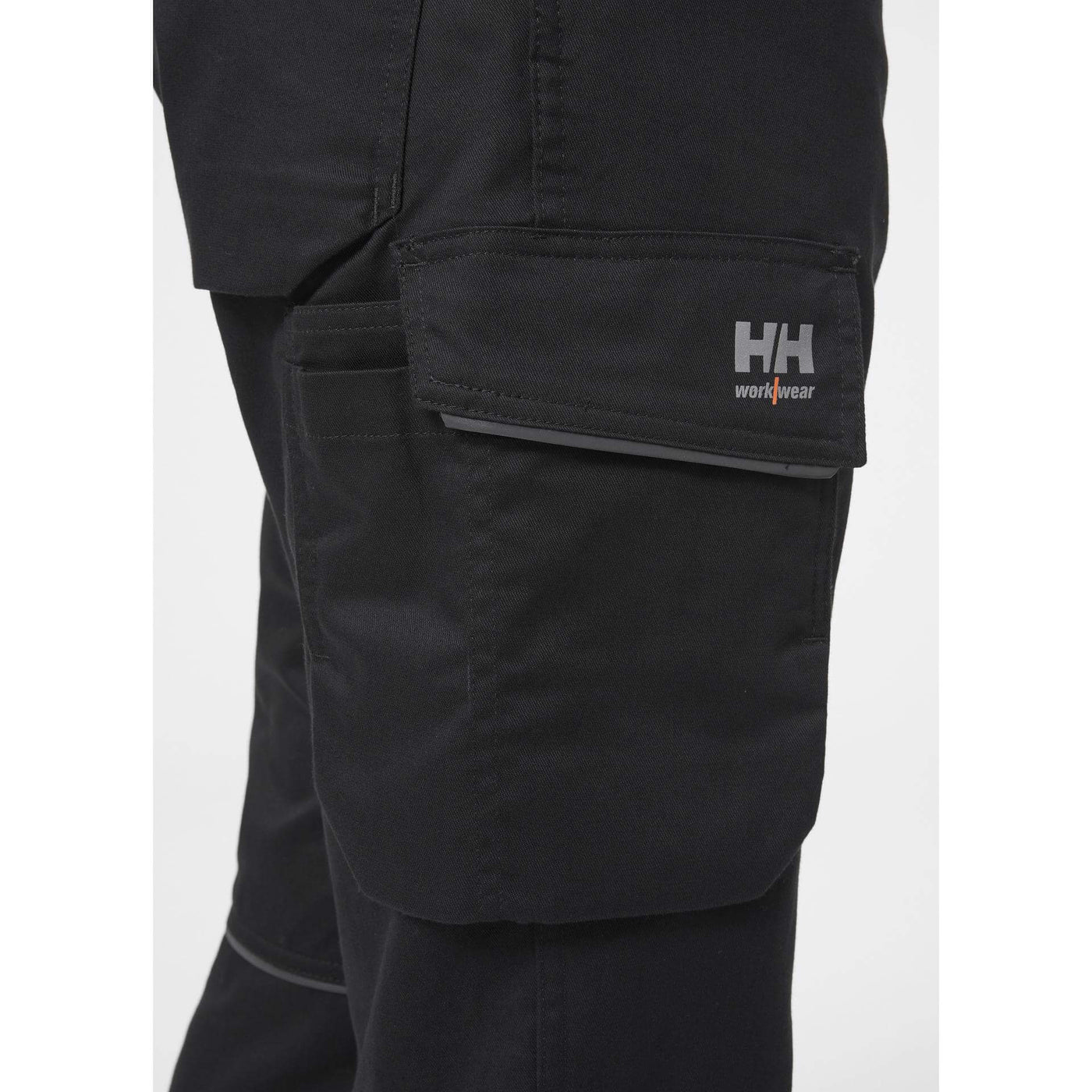 Helly Hansen Manchester Stretch Service Trousers Black 5 Feature 1#colour_black