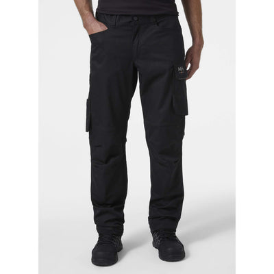 Helly Hansen Manchester Stretch Work Trousers Black 3 On Body 1#colour_black