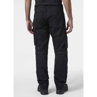 Helly Hansen Manchester Stretch Work Trousers Black 4 On Body 2#colour_black