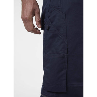Helly Hansen Manchester Stretch Work Trousers Navy 5 Feature 1#colour_navy