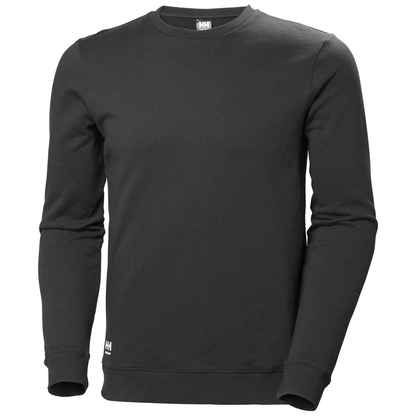 Helly Hansen Manchester Sweatshirt Dark Grey 1 Front #colour_dark-grey