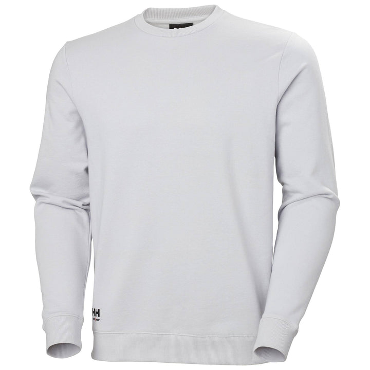 Helly Hansen Manchester Sweatshirt Grey Fog 1 Front #colour_grey-fog