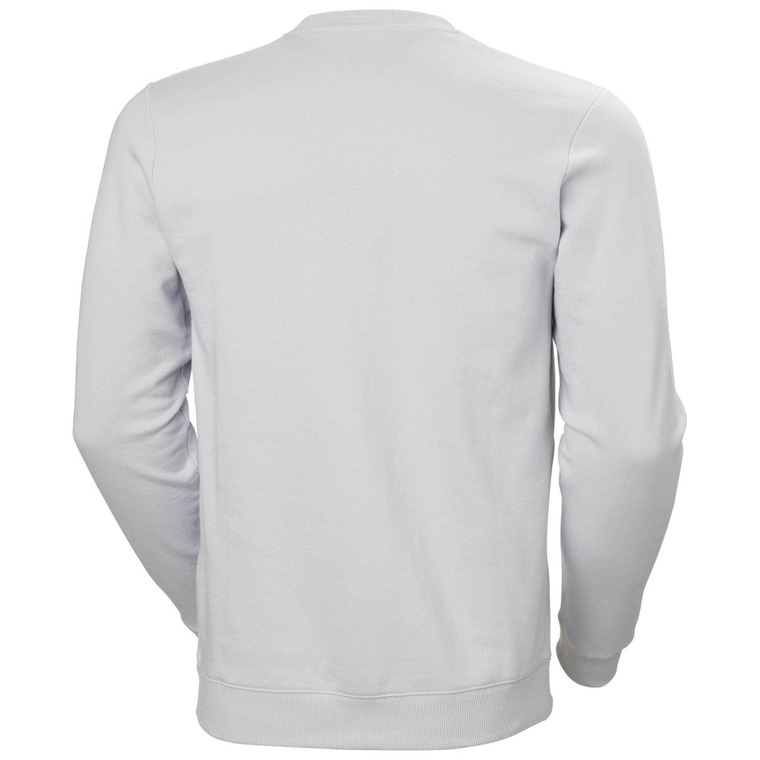 Helly Hansen Manchester Sweatshirt Grey Fog 2 Rear #colour_grey-fog