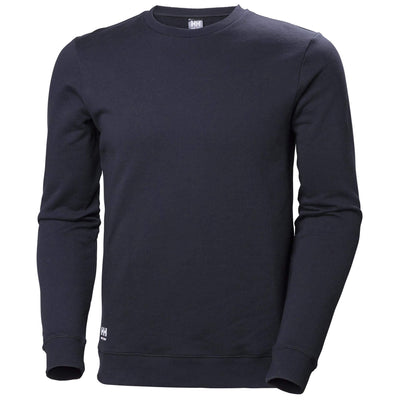 Helly Hansen Manchester Sweatshirt Navy Front#colour_navy