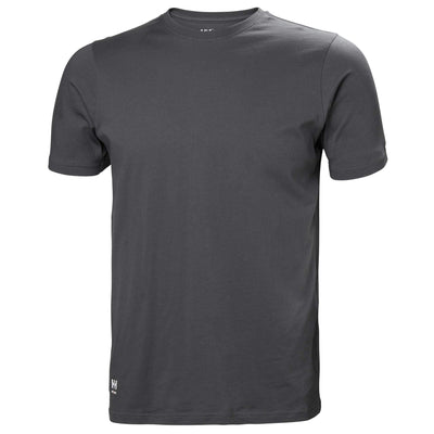 Helly Hansen Manchester T-Shirt Dark Grey 1 Front #colour_dark-grey