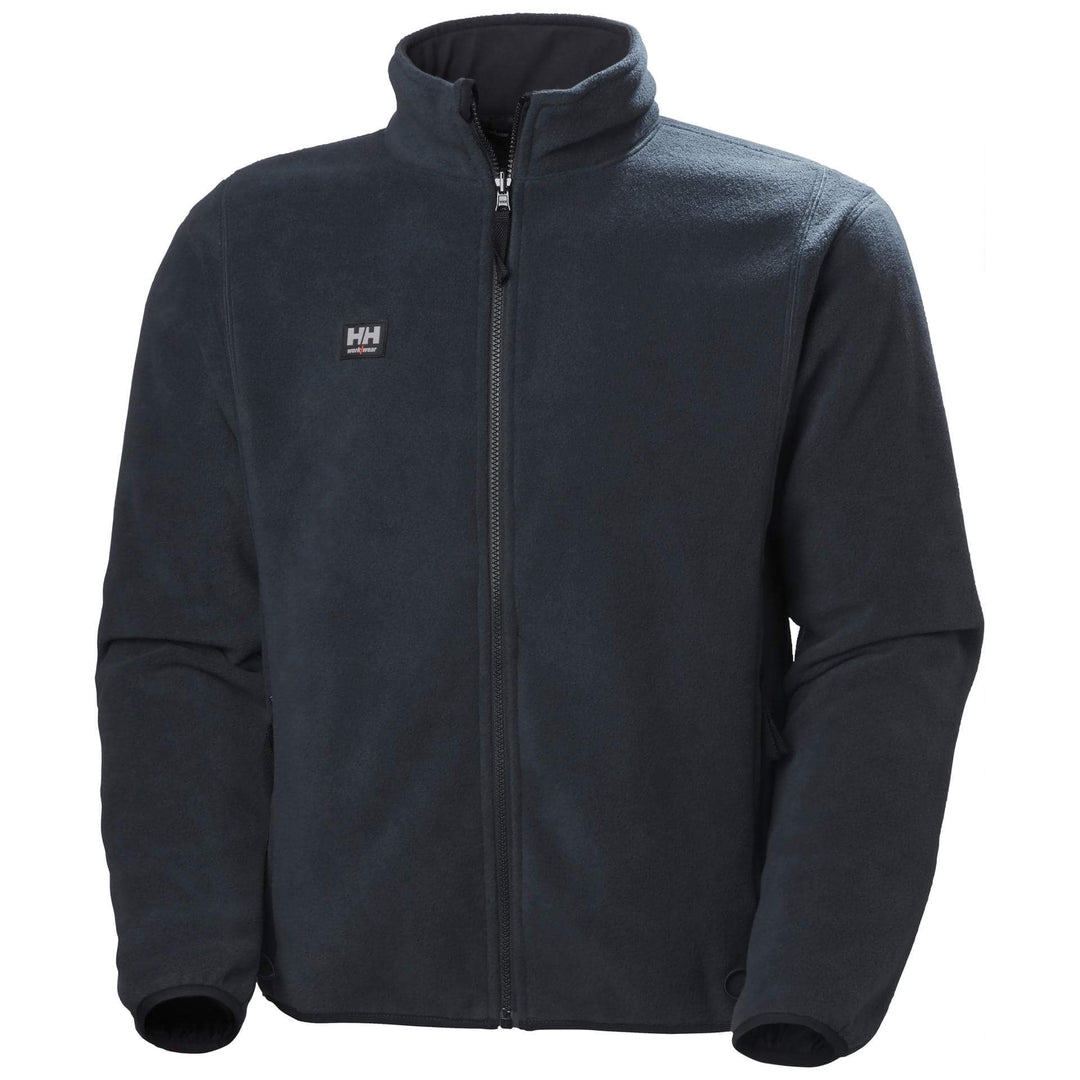 Helly Hansen Manchester Zip-In Fleece Jacket Navy 1 Front #colour_navy