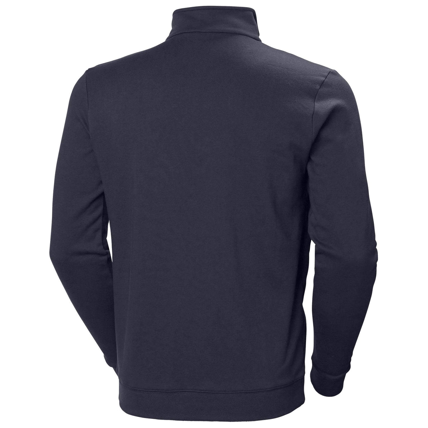 Helly Hansen Manchester Zip Sweatshirt Navy Back#colour_navy