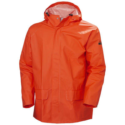 Helly Hansen Mandal Waterproof Jacket Dark Orange 1 Front #colour_dark-orange