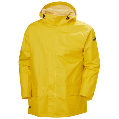 Helly Hansen Mandal Waterproof Jacket Light Yellow 1 Front #colour_light-yellow