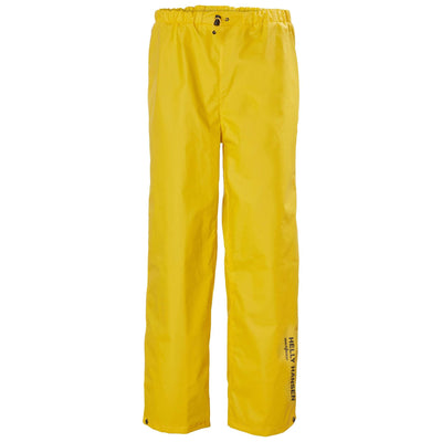 Helly Hansen Mandal Waterproof Work Trousers Light Yellow 1 Front #colour_light-yellow