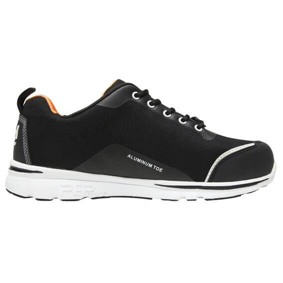 Helly Hansen Oslo Aluminum Toe Cap Work Safety Shoes Black/Orange 2 Side #colour_black-orange