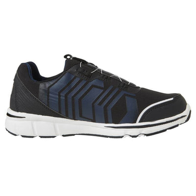Helly Hansen Oslo Boa Soft Toe Shoes Black/Blue 2 Side #colour_black-blue