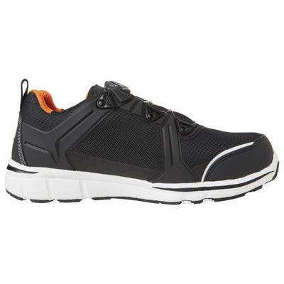Helly Hansen Oslo Boa Waterproof Aluminum Toe Cap Work Safety Shoes Black/Orange 2 Side #colour_black-orange