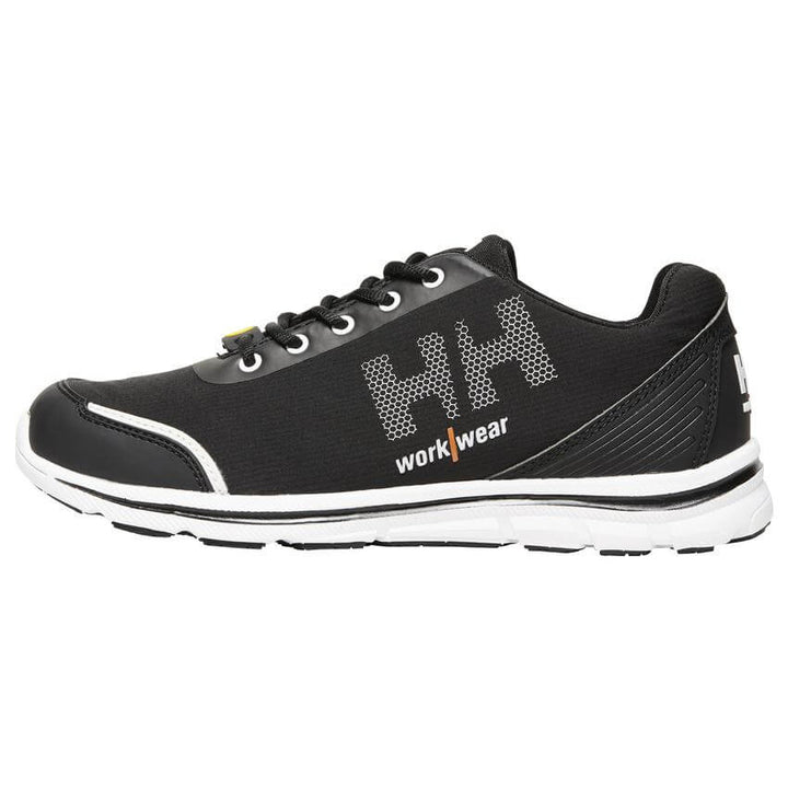 Helly Hansen Oslo Soft Toe Shoes Black/Orange 1 Front #colour_black-orange