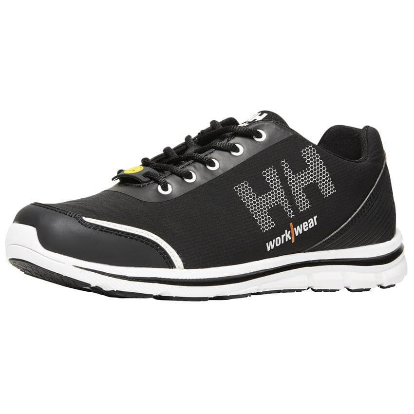 Helly Hansen Oslo Soft Toe Shoes Black/Orange 3 Angle #colour_black-orange