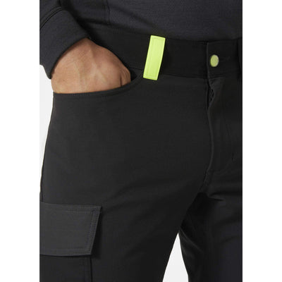 Helly Hansen Oxford 4X Stretch Service Trousers Black/Ebony Feature 2#colour_black-ebony