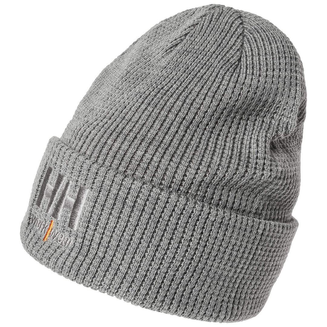 Helly Hansen Oxford Beanie Grey Melange Front#colour_grey-melange