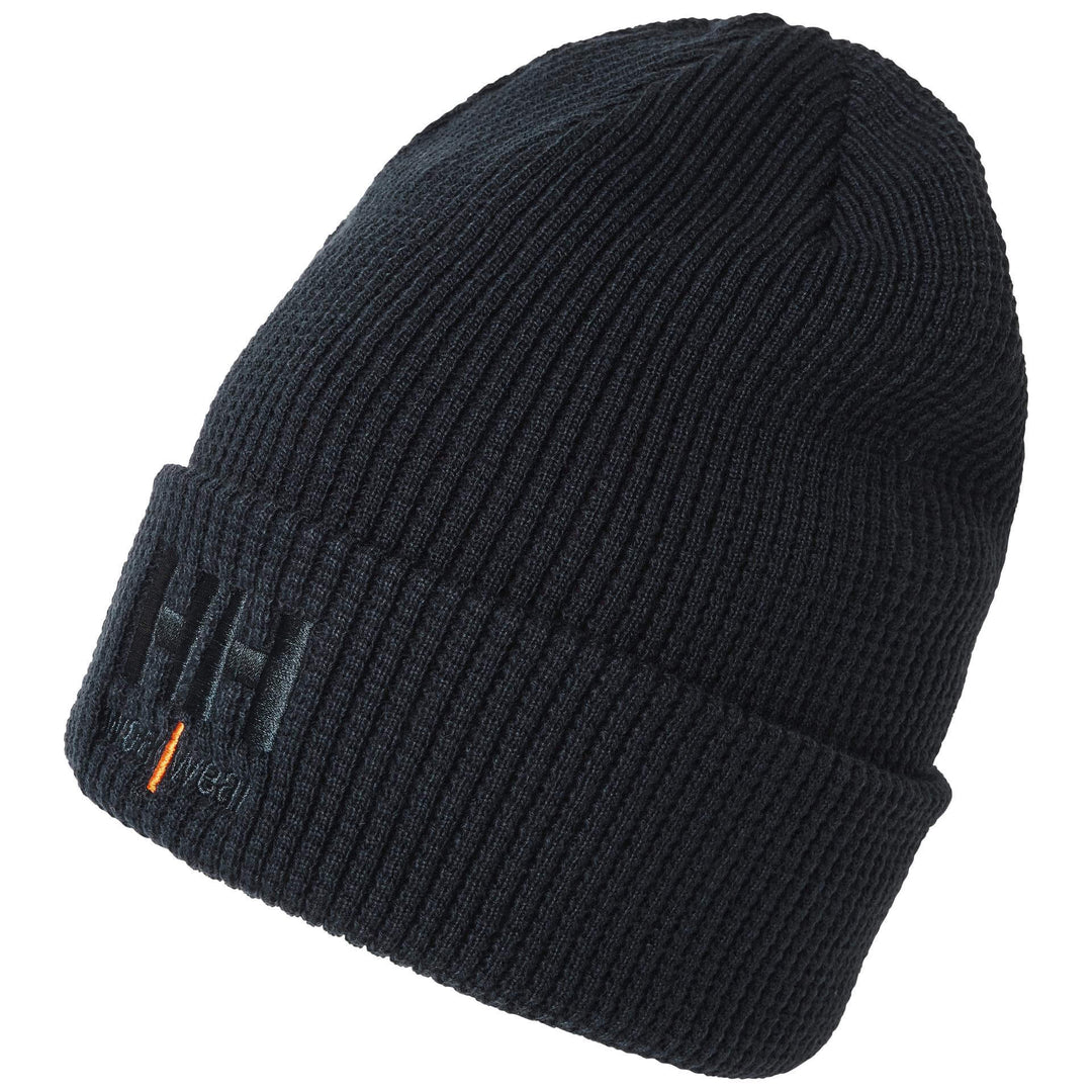 Helly Hansen Oxford Beanie Navy Front#colour_navy