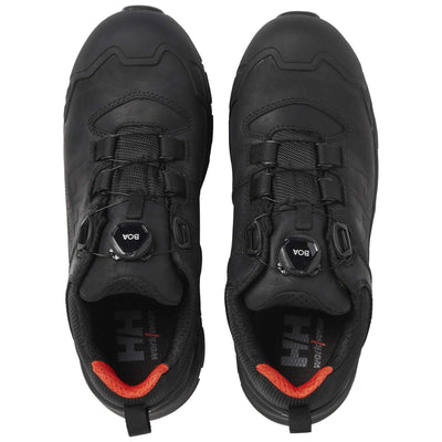 Helly Hansen Oxford Boa Composite Toe Cap Work Safety Shoes Black 4 Top #colour_black