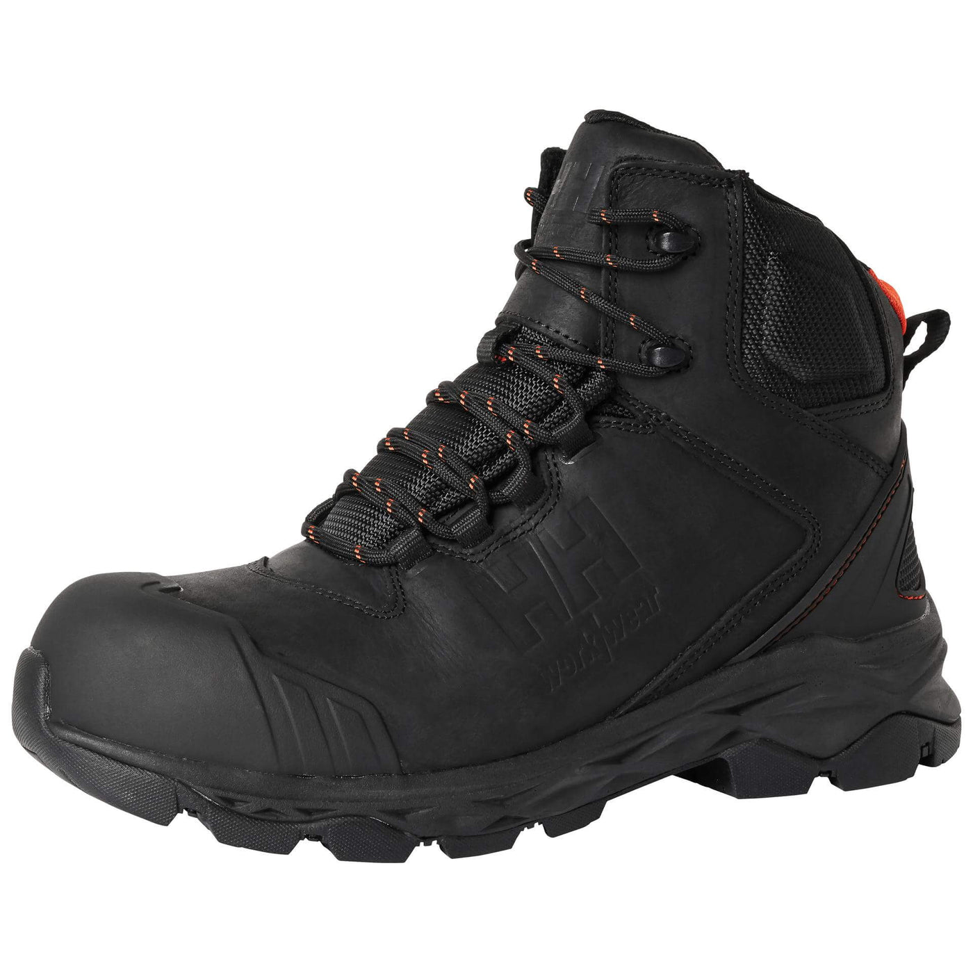 Helly Hansen Oxford Composite Toe Cap Safety Work Boots Black 1 Angle #colour_black