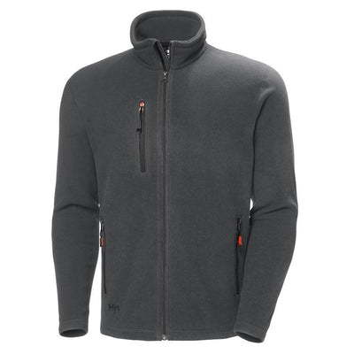 Helly Hansen Oxford Fleece Jacket Dark Grey 1 Front #colour_dark-grey