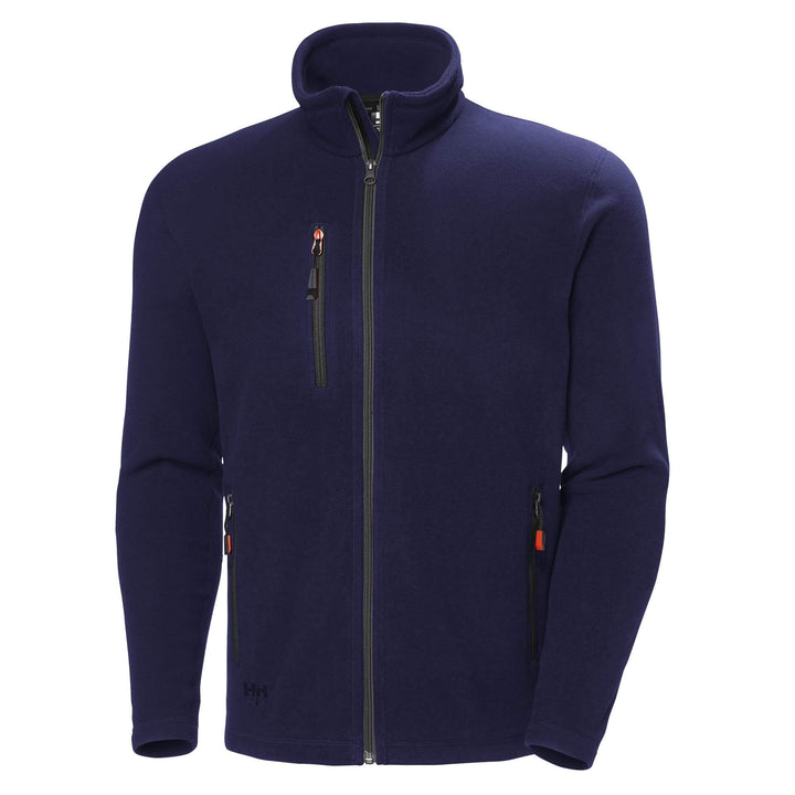 Helly Hansen Oxford Fleece Jacket Navy 1 Front #colour_navy