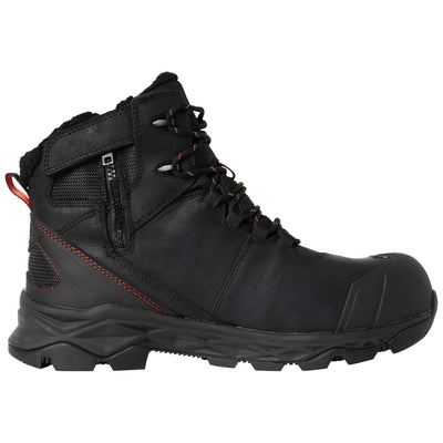 Helly Hansen Oxford Insulated Composite Toe Cap Winter Safety Work Boots Black 2 Side #colour_black