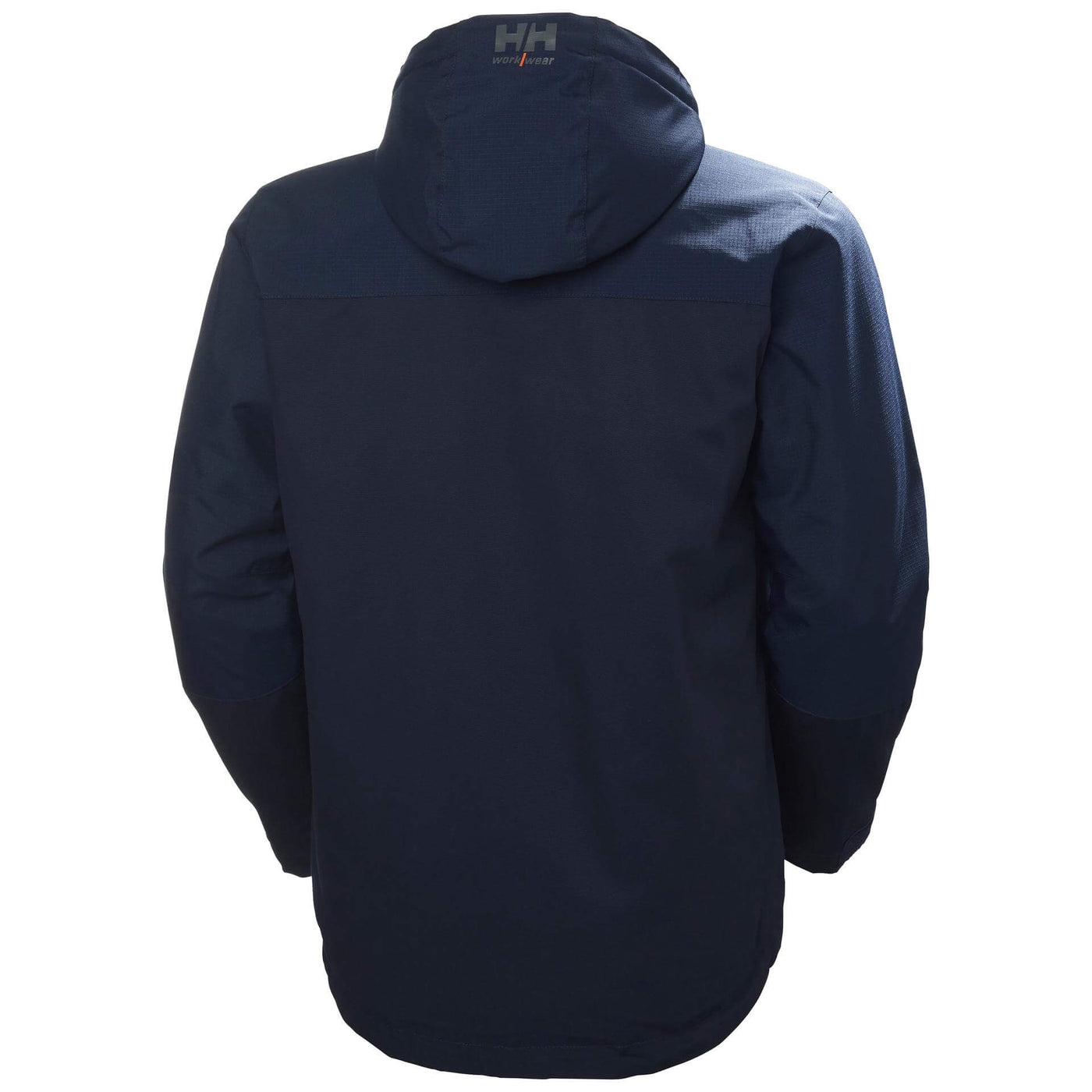 Helly Hansen Oxford Insulated Winter Jacket Navy 2 Rear #colour_navy