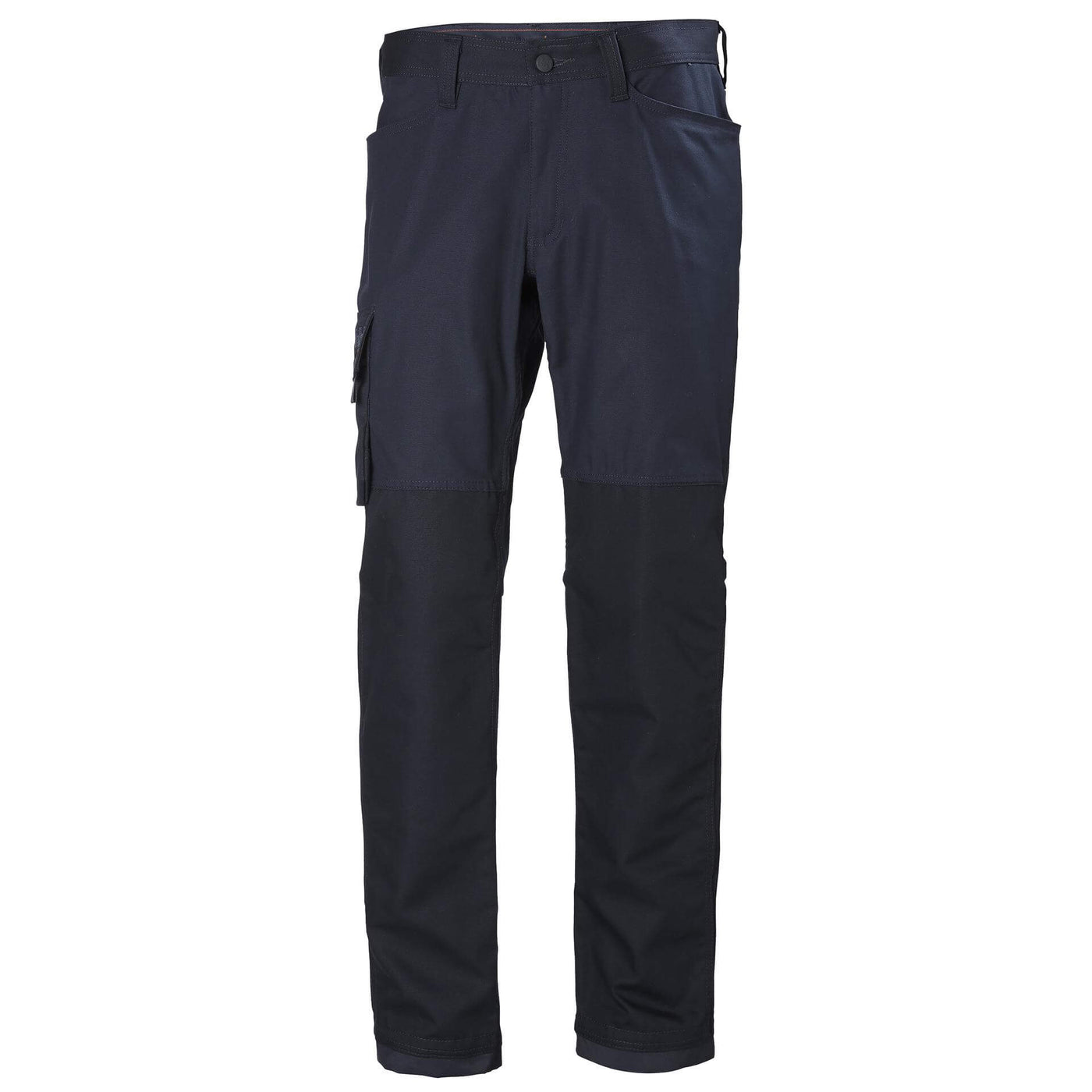 Helly Hansen Oxford Service Stretch Work Trousers Navy 1 Front #colour_navy