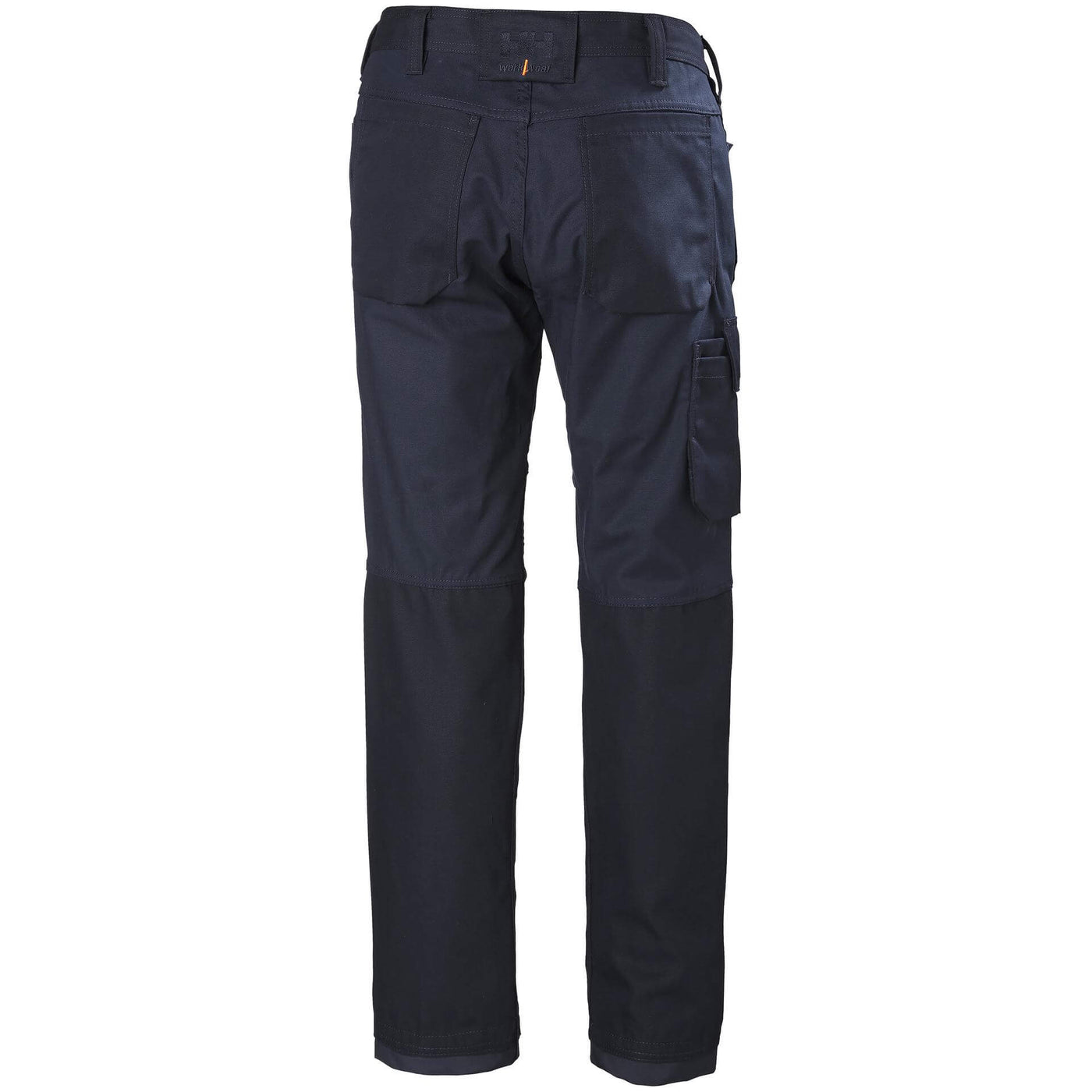 Helly Hansen Oxford Service Stretch Work Trousers Navy 2 Rear #colour_navy