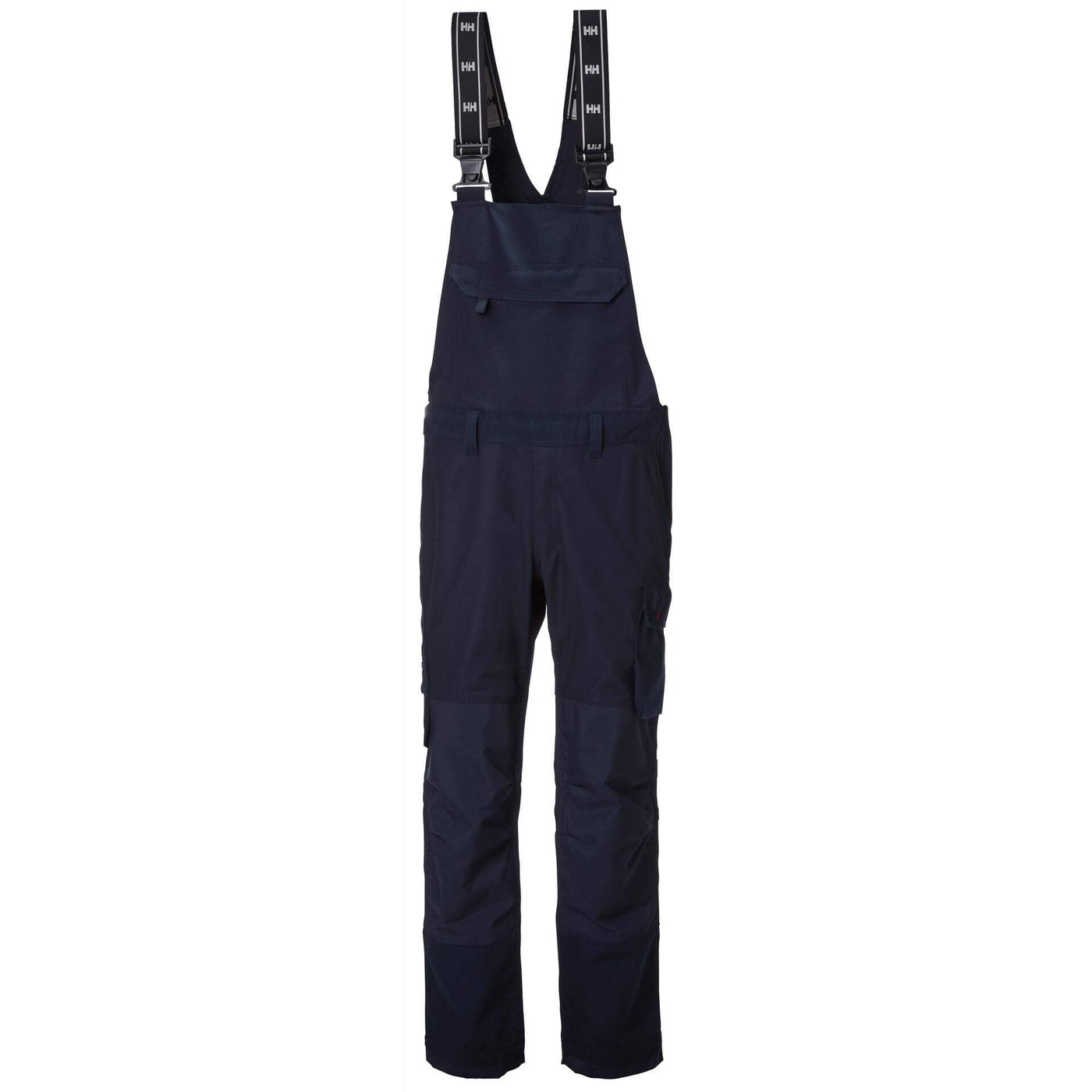 Helly Hansen Oxford Stretch Bib and Brace Trousers Navy 1 Front #colour_navy