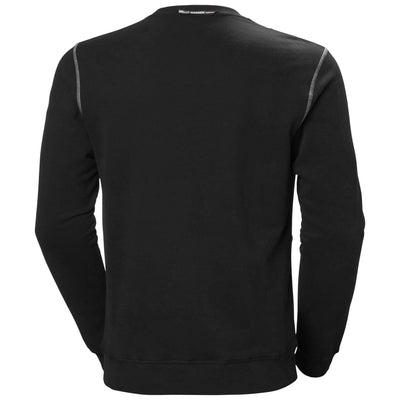 Helly Hansen Oxford Sweatshirt Black 2 Rear #colour_black