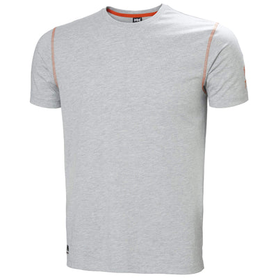 Helly Hansen Oxford T-Shirt Grey Melange 1 Front #colour_grey-melange