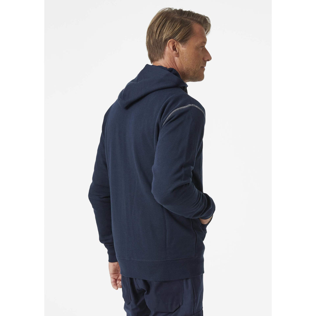 Helly Hansen Oxford Zip Hoodie Navy 3 On Body 2#colour_navy