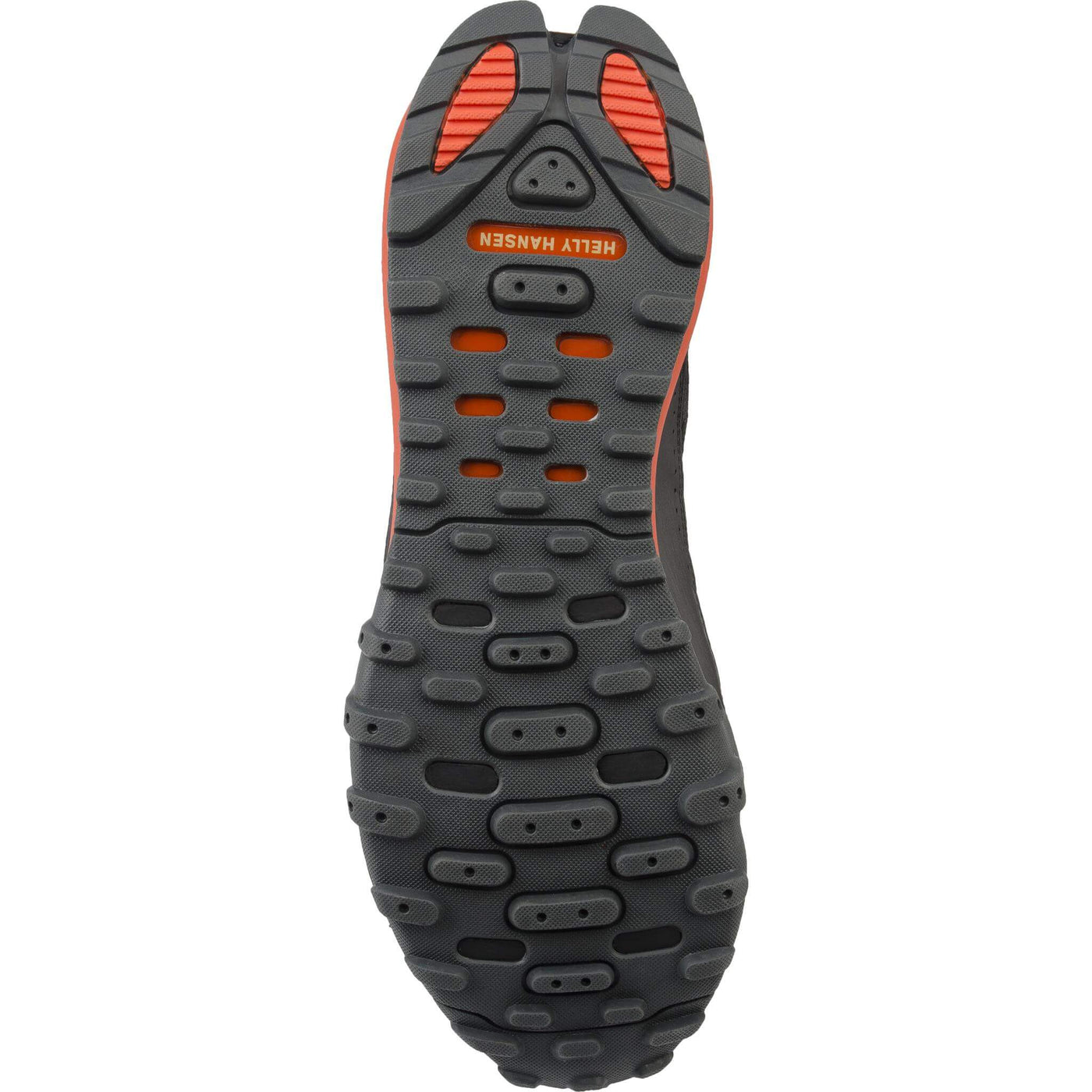 Helly Hansen Rabbora Trail Waterproof Soft Toe Shoes Black/Orange Sole#colour_black-orange