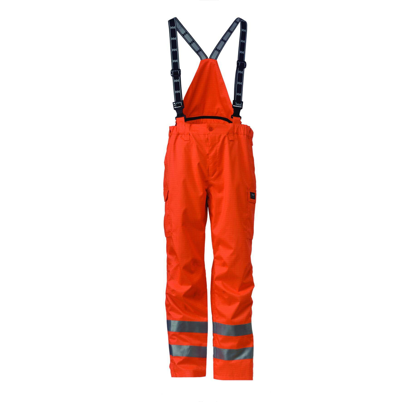 Helly Hansen Rothenburg III Hi Vis Waterproof Work Trousers Hi-Vis Orange 1 Front #colour_hi-vis-orange