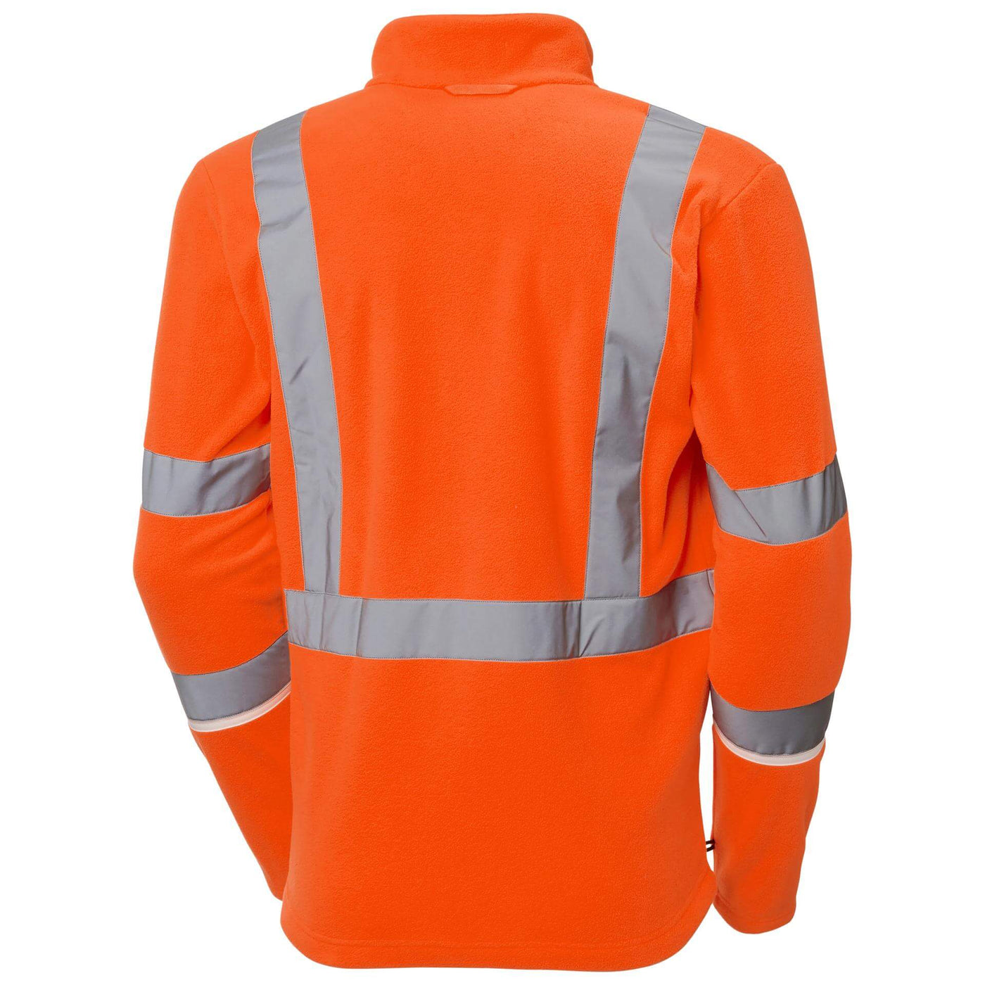 Helly Hansen UC-ME Hi-Vis Fleece Jacket Orange Back#colour_orange