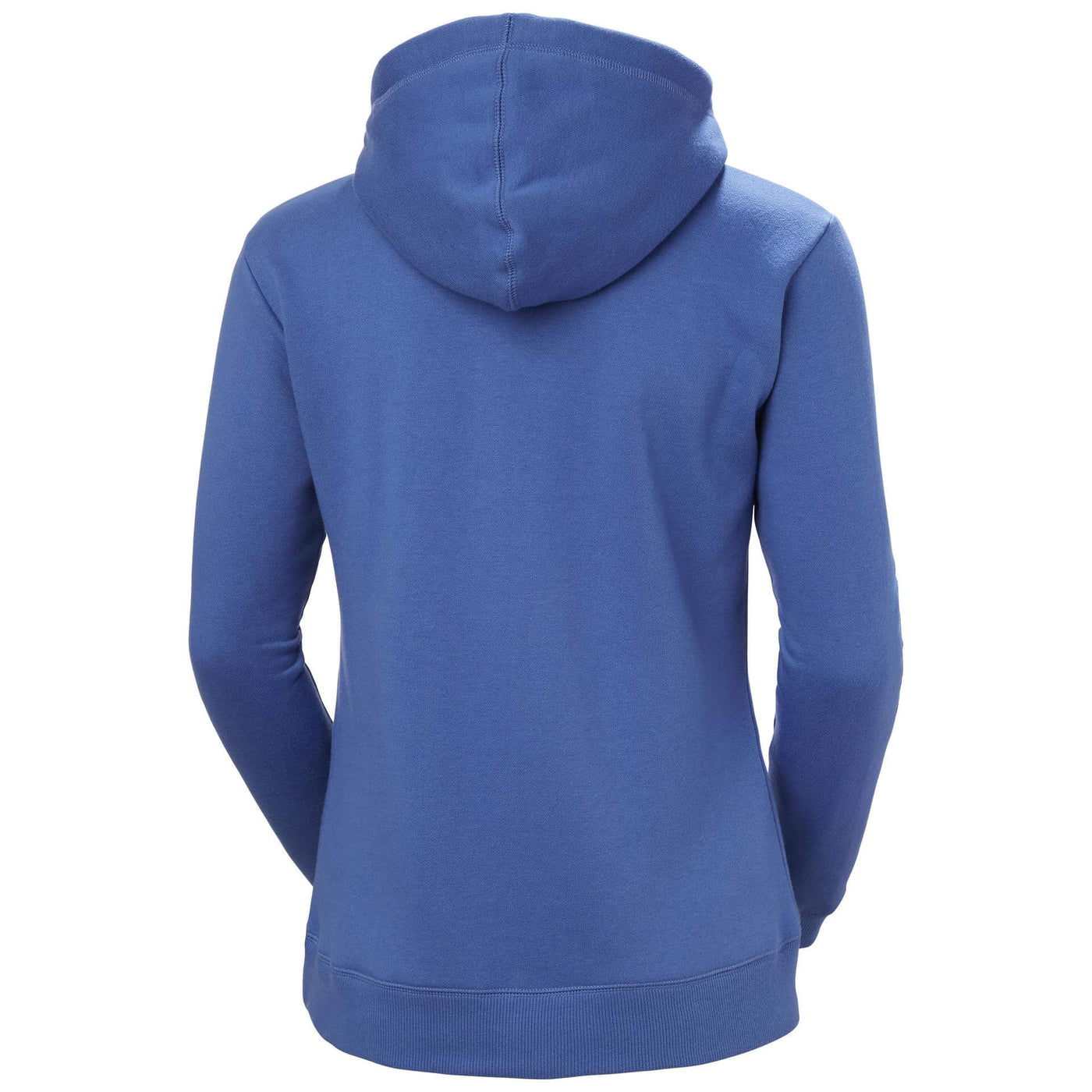 Helly Hansen Womens Classic Hoodie Stone Blue Back#colour_stone-blue