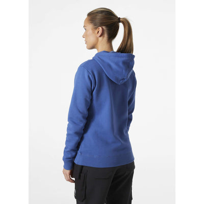 Helly Hansen Womens Classic Hoodie Stone Blue OnBody 2#colour_stone-blue