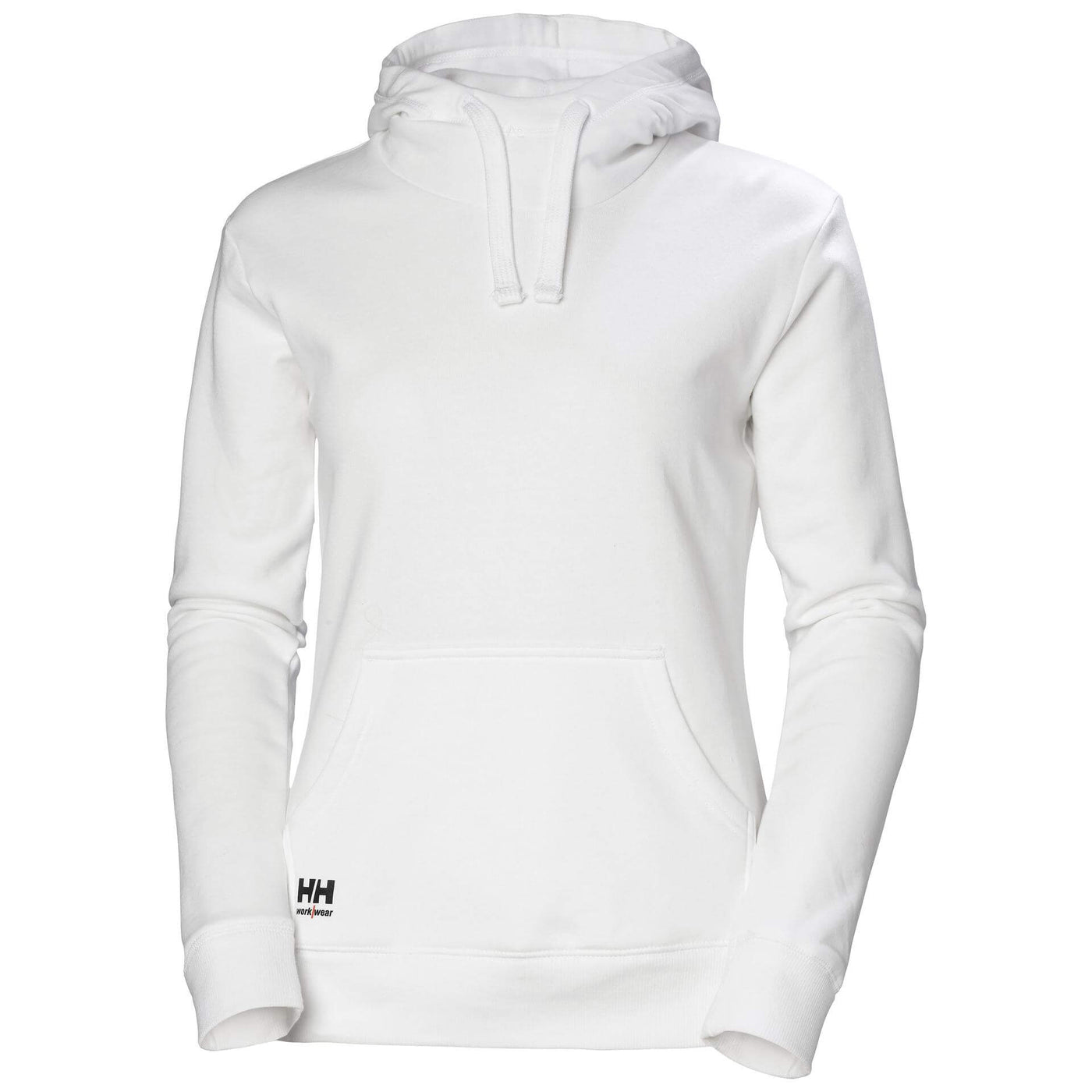 Helly Hansen Womens Classic Hoodie White Front#colour_white