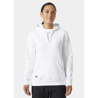 Helly Hansen Womens Classic Hoodie White OnBody 1#colour_white