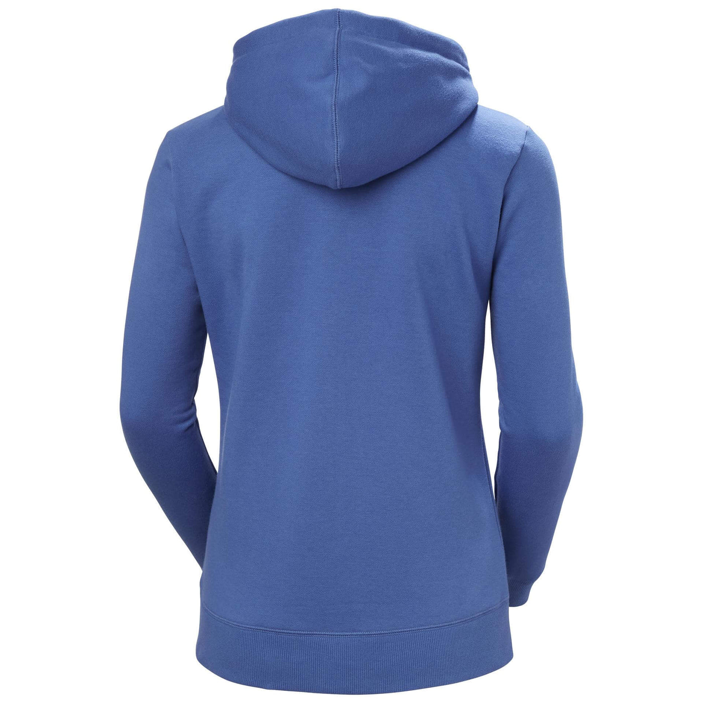 Helly Hansen Womens Classic Zip Hoodie Stone Blue Back#colour_stone-blue