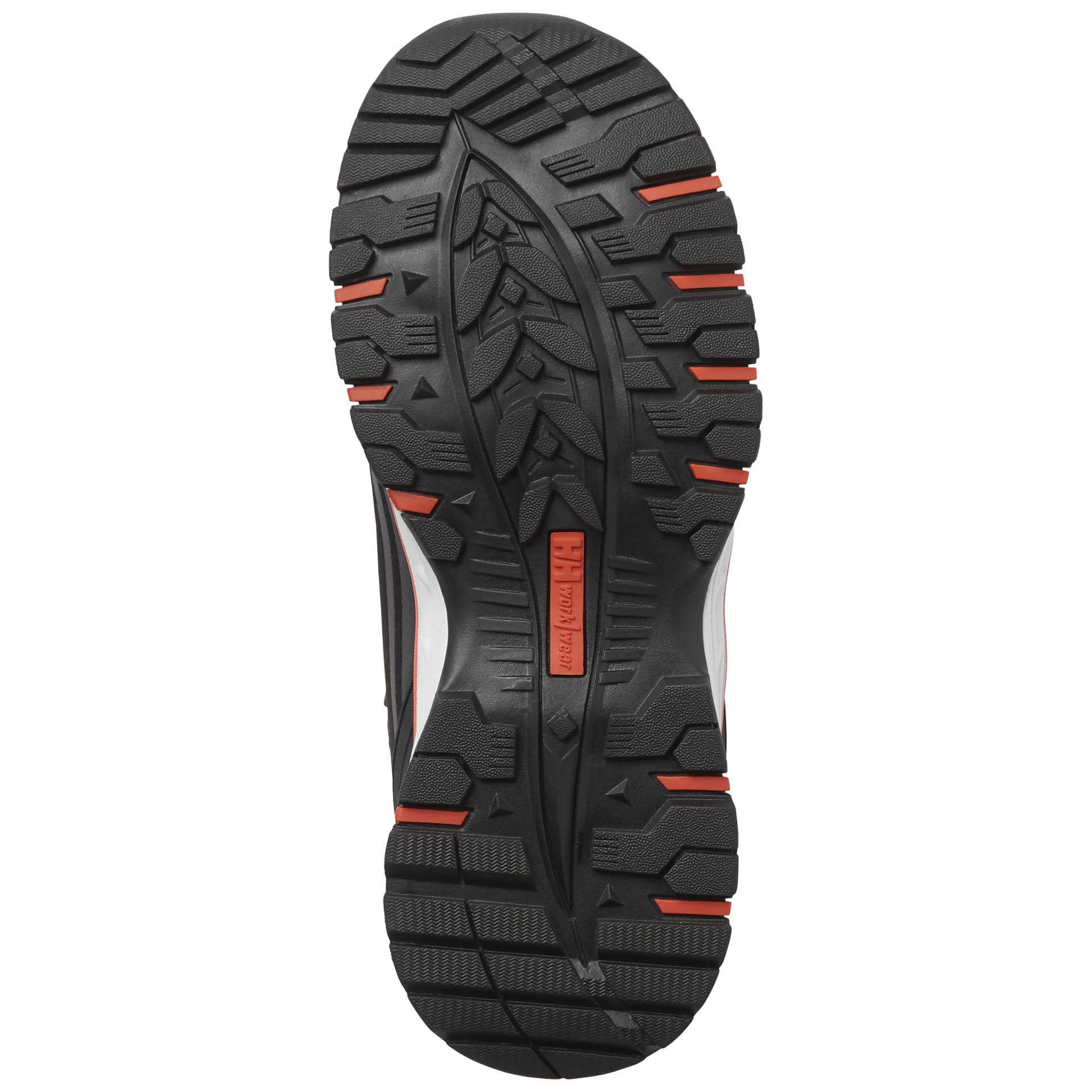 Helly Hansen Womens Luna 2 Low S3 Lightweight Safety Shoes Black/Orange Detail 4#colour_black-orange