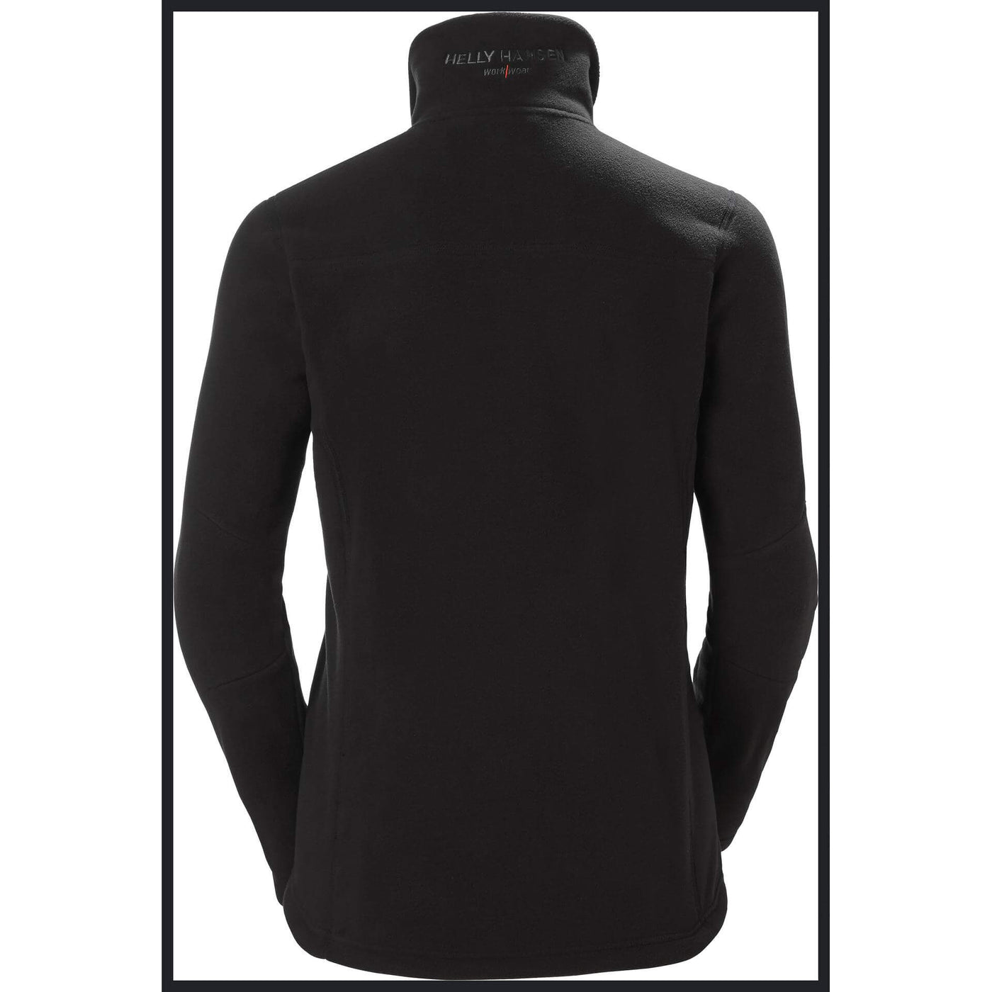 Helly Hansen Womens Luna Fleece Jacket Black 2 Rear #colour_black